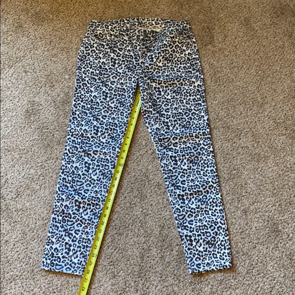 White House Black Market Leopard Jean